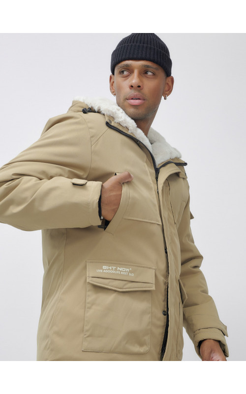 Мужская зимняя парка с капюшоном: защита и стиль