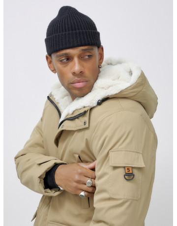 Мужская зимняя парка с капюшоном: защита и стиль