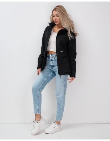 Женская ветровка с капюшоном для активного отдыха