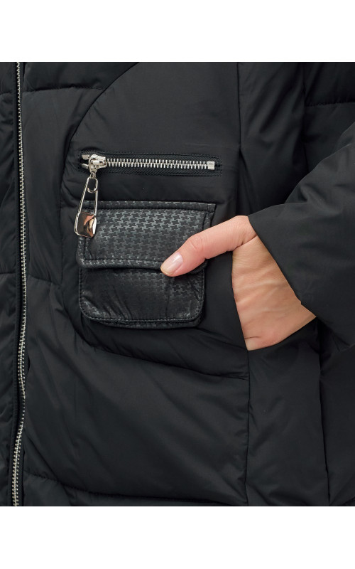 Зимняя куртка с капюшоном для женщин и подростков.