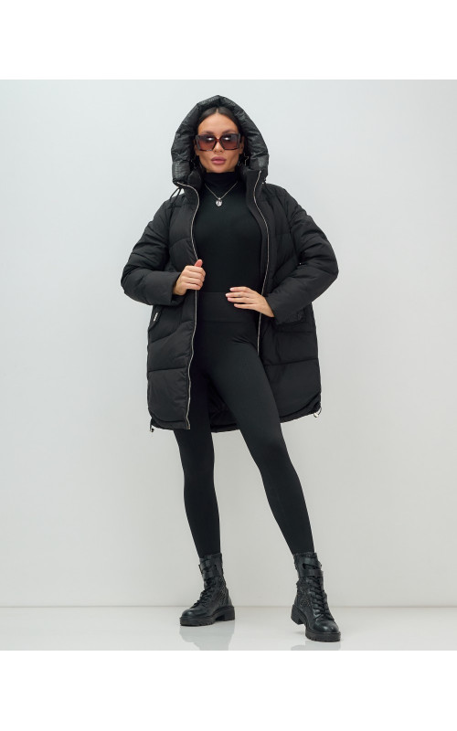 Зимняя куртка с капюшоном для женщин и подростков.