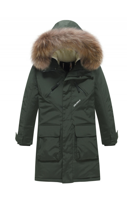 Тёплая парка для мальчика-подростка