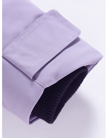 Зимняя парка для девочки-подростка с меховой подкладкой и ветро- и влагоотталкивающей тканью.