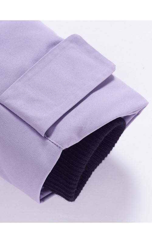 Зимняя парка для девочки-подростка с меховой подкладкой и ветро- и влагоотталкивающей тканью.