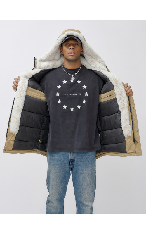 Мужская зимняя парка для активного отдыха