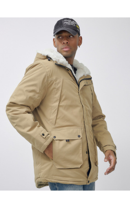 Мужская зимняя парка для активного отдыха