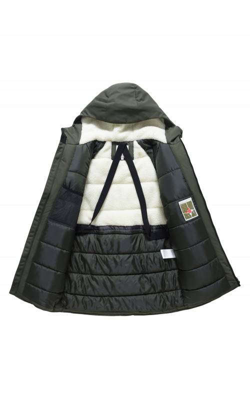 Мужская зимняя парка с капюшоном для активного отдыха