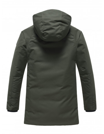 Мужская зимняя парка с капюшоном для активного отдыха