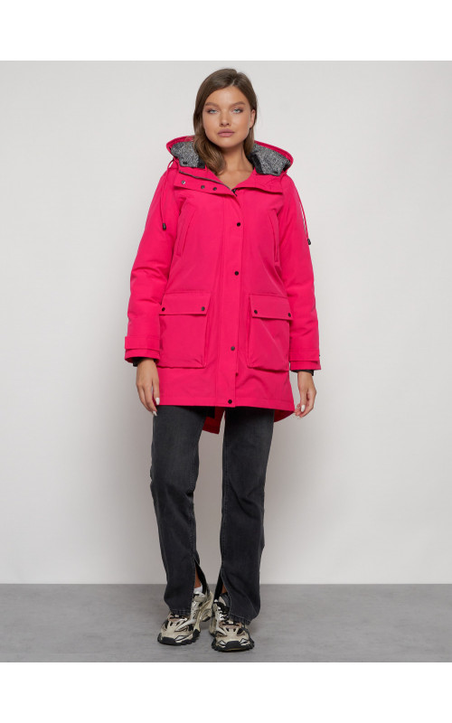Женская зимняя парка для активного отдыха.