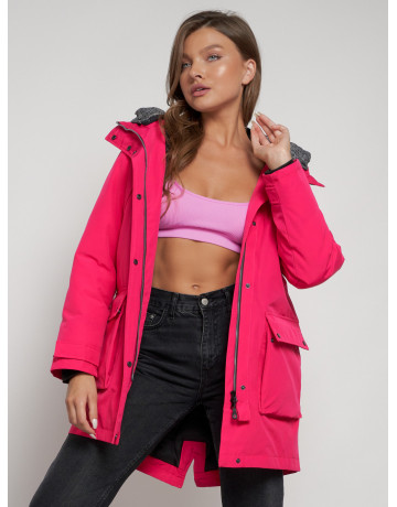 Женская зимняя парка для активного отдыха.