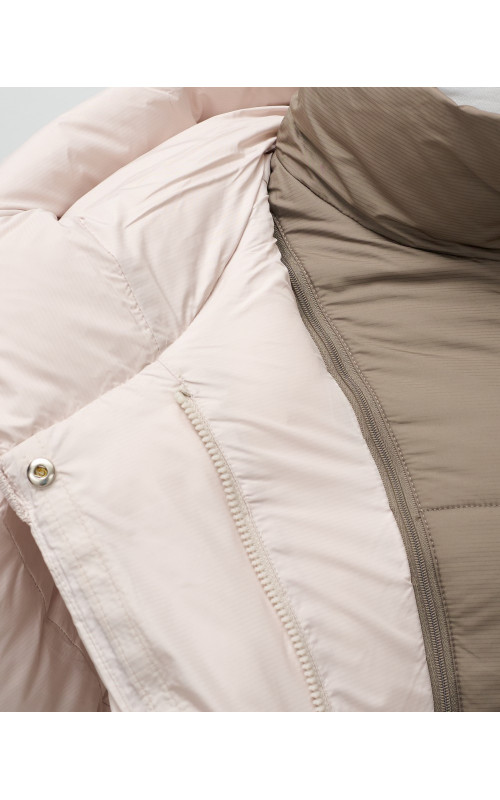 Женская зимняя куртка с капюшоном, размер 48–56.