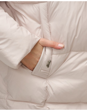 Женская зимняя куртка с капюшоном, размер 48–56.