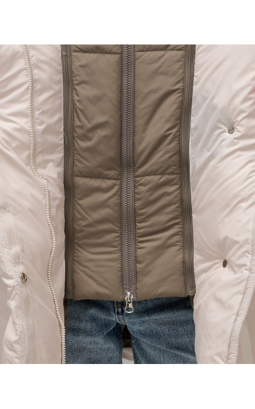 Женская зимняя куртка с капюшоном, размер 48–56.