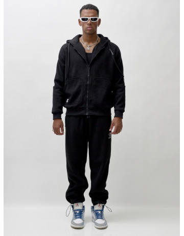 Утеплённый мужской спортивный костюм с начёсом для активных дней.