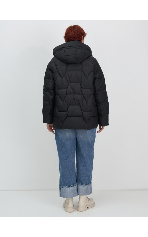 Пуховик для женщин с искусственной овчиной — тепло и стиль зима 2025