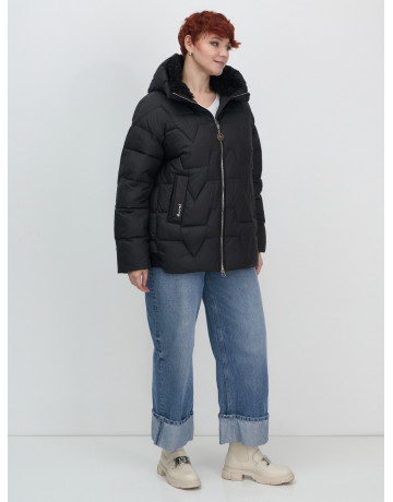 Пуховик для женщин с искусственной овчиной — тепло и стиль зима 2025