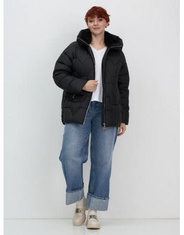 Пуховик для женщин с искусственной овчиной — тепло и стиль зима 2025