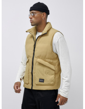 Мужской зимний жилет стёганый утеплённый.