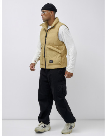 Мужской зимний жилет стёганый утеплённый.