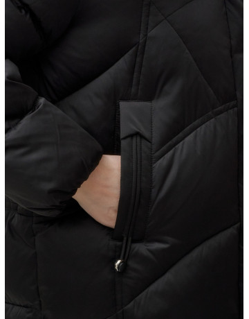 Пуховик для женщин с мехом песца