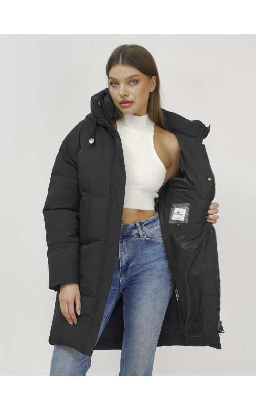 Зимний пуховик с утеплителем: стиль и комфорт.