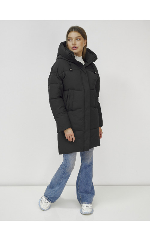 Зимний пуховик с утеплителем: стиль и комфорт.