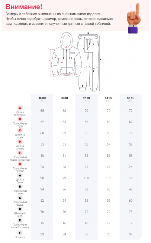 Мужской спортивный утеплённый костюм с начёсом.