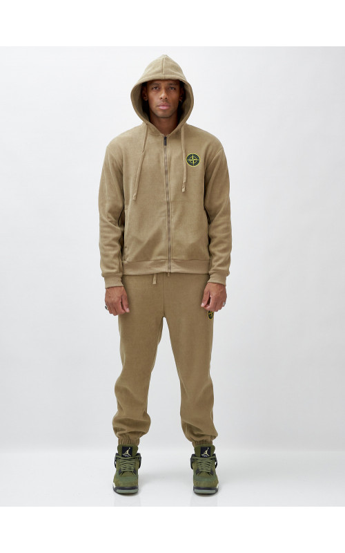 Утеплённый демисезонный костюм для мужчин.