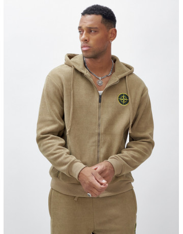 Утеплённый демисезонный костюм для мужчин.