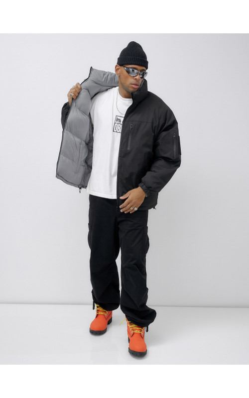 Мужская зимняя двусторонняя куртка для активного отдыха