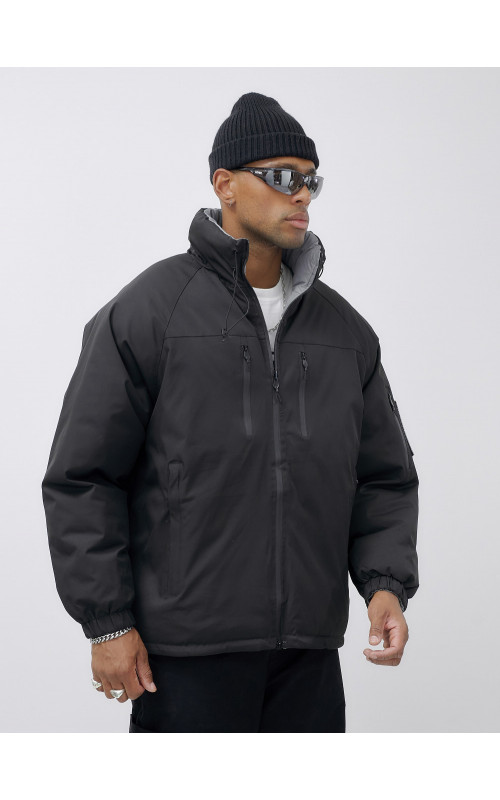 Мужская зимняя двусторонняя куртка для активного отдыха