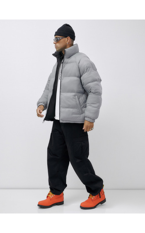 Мужская зимняя двусторонняя куртка для активного отдыха