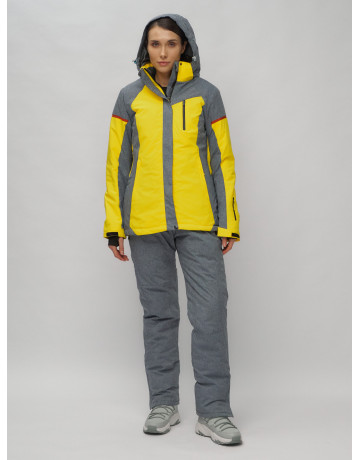 Женский зимний горнолыжный комплект больших размеров