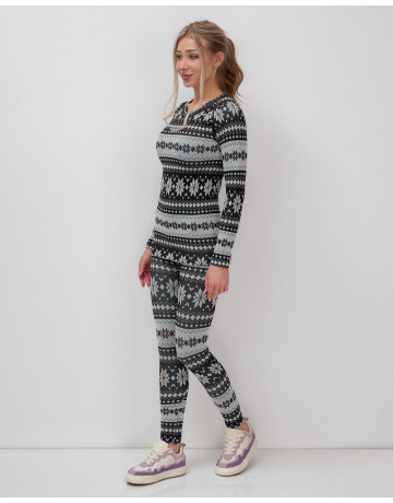 Женское термобельё для осени и зимы, размерный ряд.