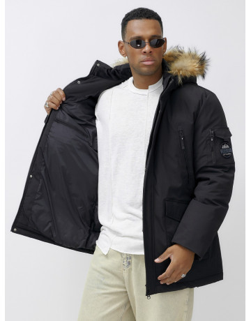 Мужская зимняя парка с мехом: защита от холода и стиль.