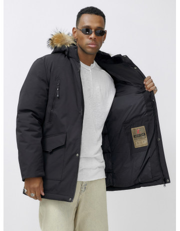 Мужская зимняя парка с мехом: защита от холода и стиль.