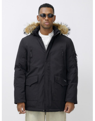 Мужская зимняя парка с мехом: защита от холода и стиль.