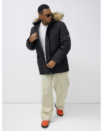 Мужская зимняя парка с мехом: защита от холода и стиль.
