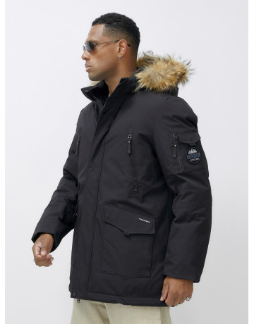 Мужская зимняя парка с мехом: защита от холода и стиль.