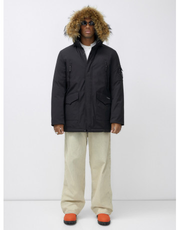 Мужская зимняя парка с мехом: защита от холода и стиль.