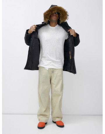 Мужская зимняя парка с мехом: защита от холода и стиль.