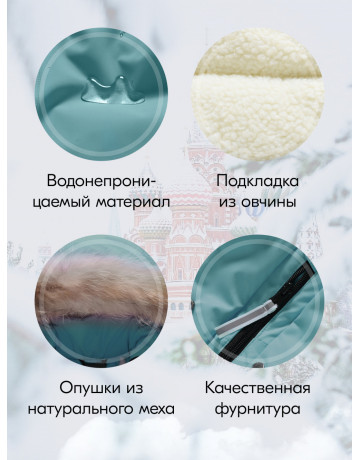 Парка для девочки зимняя для активного отдыха