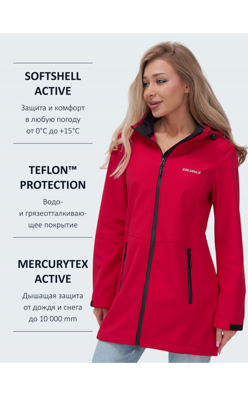 Женская парка для активного образа жизни