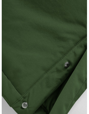 Зимняя парка для девочек Valianly удлиненная с мехом.