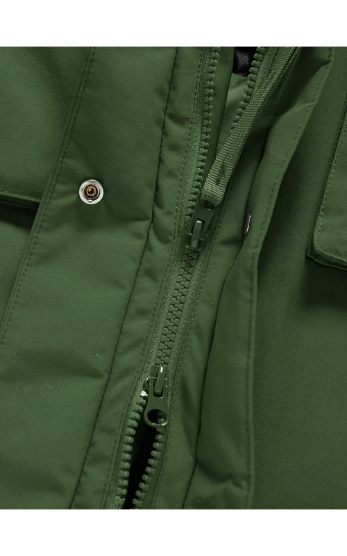 Зимняя парка для девочек Valianly удлиненная с мехом.