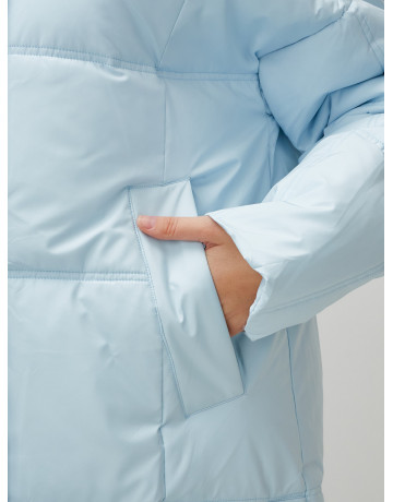 Тёплый женский пуховик летучая мышь.