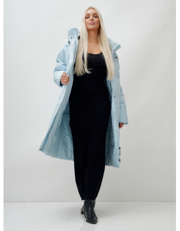 Тёплый женский пуховик летучая мышь.