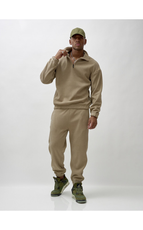 Утеплённый мужской спортивный костюм с начёсом.