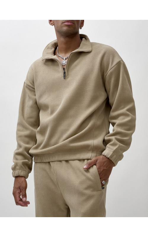 Утеплённый мужской спортивный костюм с начёсом.