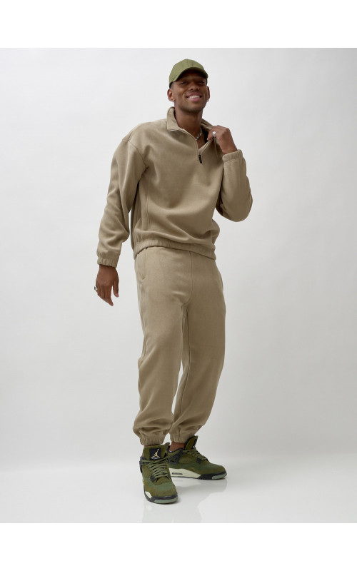 Утеплённый мужской спортивный костюм с начёсом.